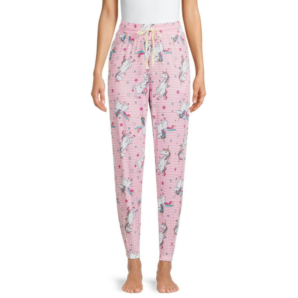 Briefly Stated Women’s Unicorn Pajama Sleep Jogger Pants